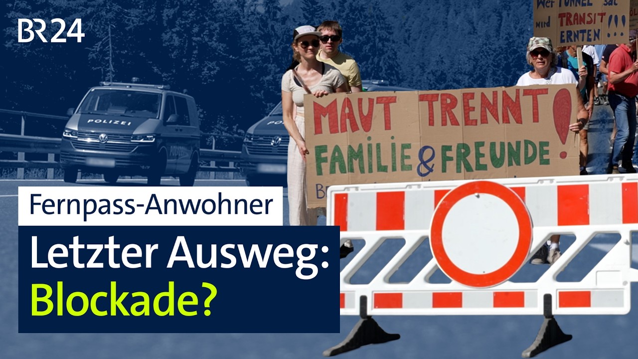 Verkehrs-Wahnsinn Fernpass: Protest gegen Blechlawine in den Alpen I BR24 vor Ort