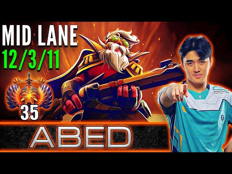 SR.Abed  [ Sniper ]  Mid Lane Pro Gameplay  [ Patch 7.32d ]  Dota 2 Full Game