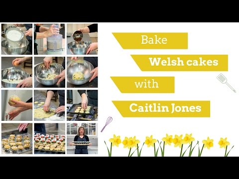 Bake Welsh cakes with Caitlin Jones