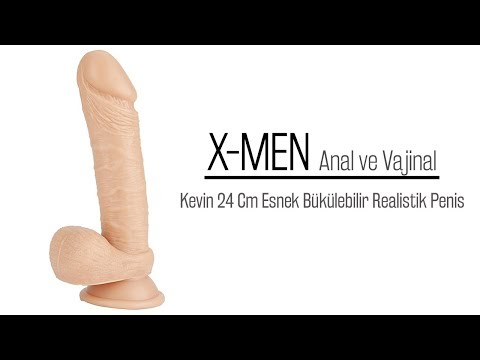 Kevin 24 Cm Esnek Bükülebilir Realistik Penis