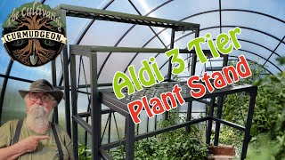 The Curmudgeon’s Plant Stand Showdown: Aldi vs. Temu in the Battle for the Greenhouse!