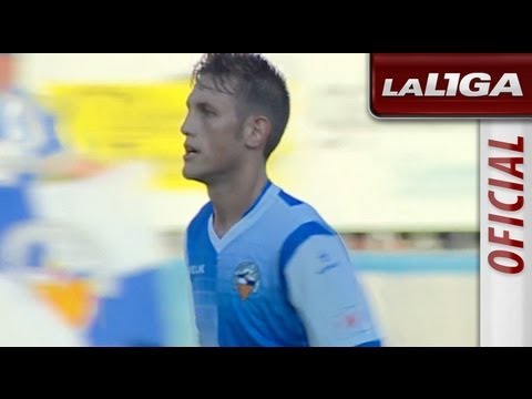 Gol de Carlos Hernández (2-0) en el CE Sabadell - RCD Mallorca - HD
