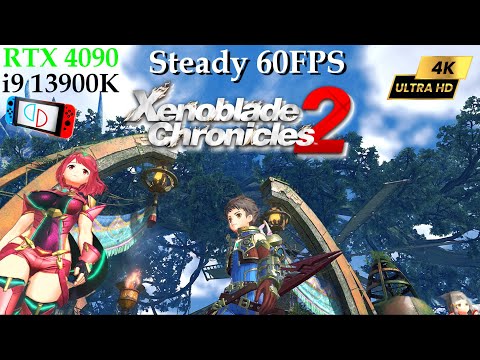 Xenoblade Chronicles 2  4K ( 4 X IR ) Steady 60FPS | Yuzu EA 3531 | RTX 4090 + i9 13900K Performance