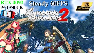 Xenoblade Chronicles 2  4K ( 4 X IR ) Steady 60FPS | Yuzu EA 3531 | RTX 4090 + i9 13900K Performance
