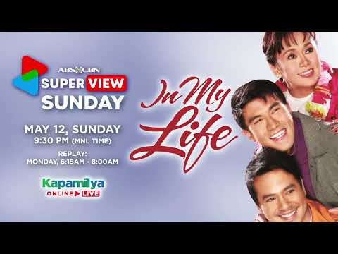 Watch #InMyLife on May 12, Sunday at 9:30 PM on #KapamilyaOnlineLive sa ABS-CBN YouTube!