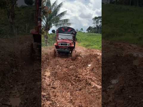 asi son las trochas en el departamento de Caquetá aquí en Colombia #campo #toyota