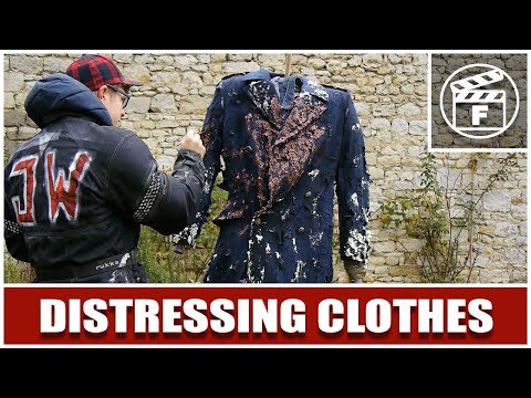 How to distress & weather a costume