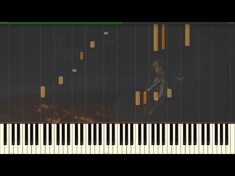 Violet Evergarden Episode 1 OST/BGM - Rust (Piano Tutorial) [Synthesia]
