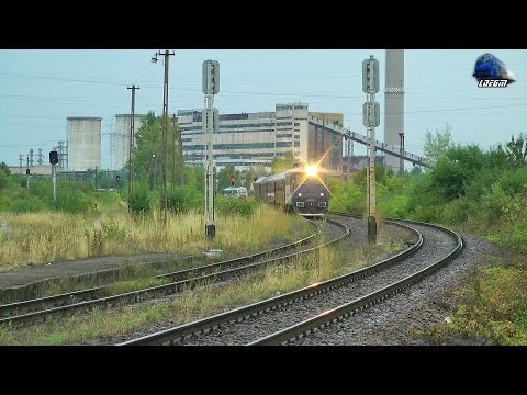 96-2107-9 DMU, DA 62-1051-2, GM 65-1125-7 & DA 60-1372-6 pe Seara/on Evening in Oradea Est Triaj