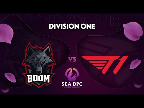 BOOM vs T1 Game 1 - DPC SEA Div 1: Tour 2 w/ MLP & johnxfire