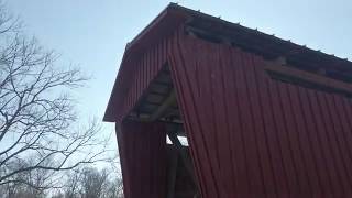 preview picture of video 'Buckeye furnace covered bridge'