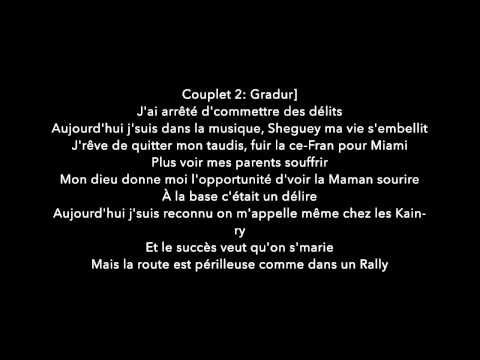 Fetty Wap feat. Gradur - Trap Queen Remix PAROLES