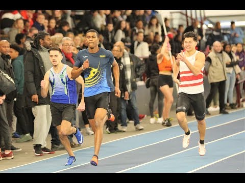 23''05: DIALLO Ibrahim (200m JUM F8)  Championnats Rég. en salle CA-JU (J1)- EAUBONNE, 26 Jan 2019