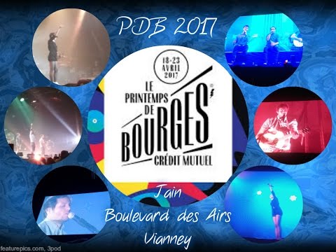 Printemps de Bourges 2017 avec Jain, Boulevard des Airs et Vianney