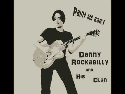 Danny Rockabilly and His Clan - Broomstick guitar blues medley