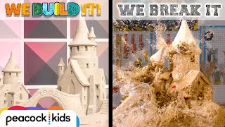 Building Epic Sand Castle + SMASHING IT! | WE BUILD IT WE BREAK IT