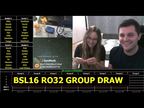 BSL Season 16 - RO32 Group Draw by Karolinka and ZZZero - Check it out!
