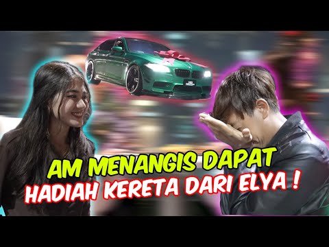 AM MENANGIS DAPAT HADIAH KERETA BMW M5 DARI ELYA ! - SUPRISE BIRTHDAY AMMAR NAZHAN !