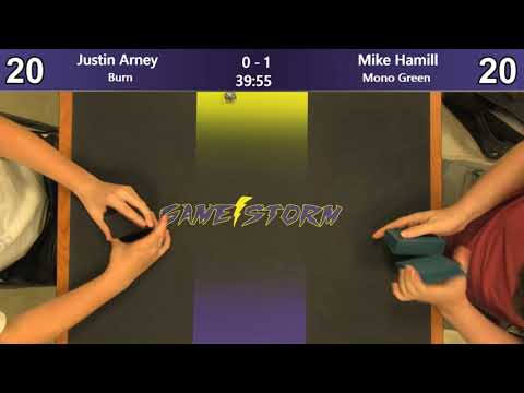 Justin Arney (Burn) vs Mike Hamill (Mono Green) - Sunday Night Modern 8/4/19