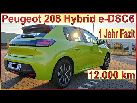 Peugeot 208 Hybrid e-DSC6 2025 🚗 1 year & 12,000km Conclusion - Reliability, problems, fuel consu...