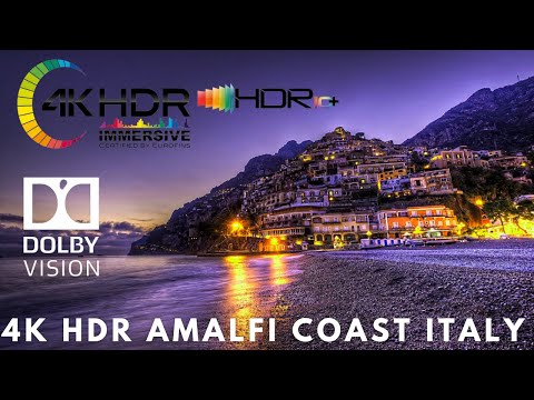 AMALFI COAST, ITALY IN 4K HDR 60FPS by Drone - Positano,  Italy's Amalfi Coast IN 4K HDR 60FPS