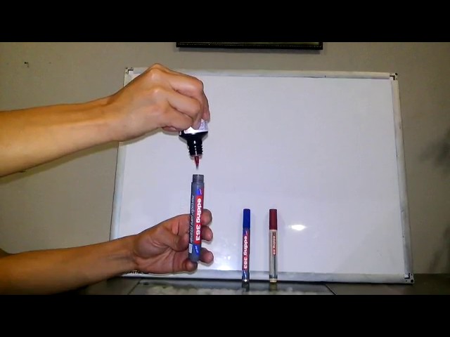 Vídeo relacionado con edding 660 marcador para pizarras blancas - multicolor - juego de 4 rotuladores - punta redonda 1,5-3 mm - rotulador para pizarra blanca, borrado en seco - flipchart, tablón de notas - recargable