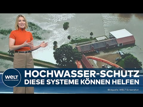DEUTSCHLAND: Kritische Lage bei Hochwasser! Diese Systeme können eine Katastrophe verhindern