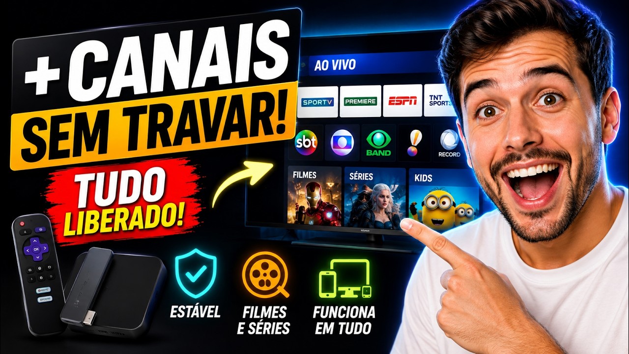 🔥 IPTV PARA ASSINAR: QUAL VALE A PENA EM 2026?