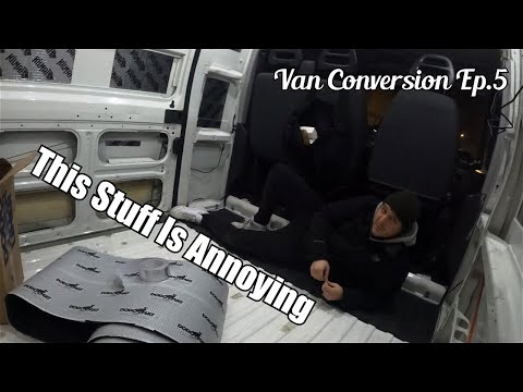 Beginner Van Conversion Ep5 - Boxing off the floor!