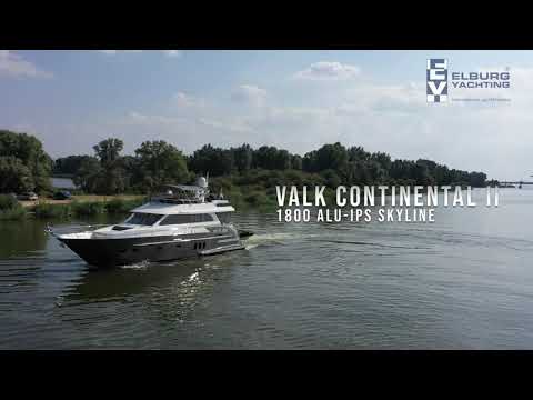 Valk Continental II 1800 ALU IPS 'Skyline' | Elburg Yachting