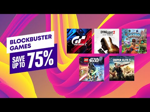 Huge New PSN Sale Live Now | Blockbuster Games | Best PS4, PS5 Deals