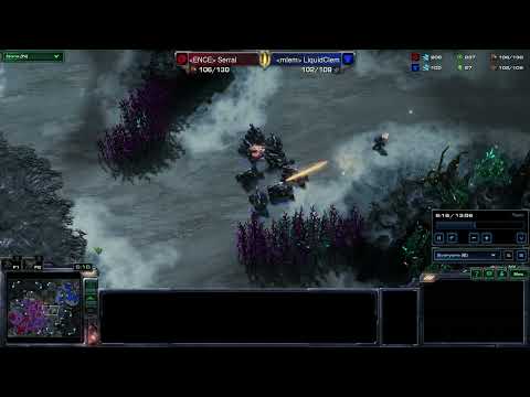 Clem vs Serral 1 2. Data C 10. Grand Final HomeStory Cup XXI 2022 no commentary