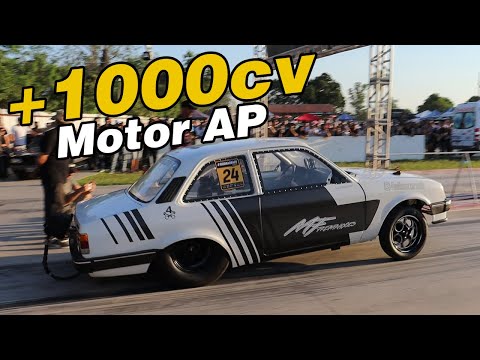 CHEVETTE MOTOR AP 1000CV FAZENDO BONITO NA ARRANCADA