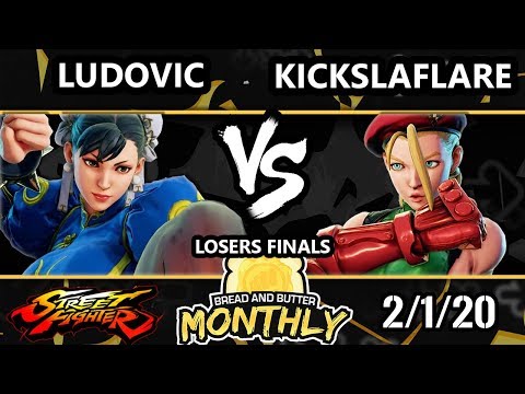 BnB 20 SFV - KicksLaFlare (Cammy) Vs. Ludovic (Chun-Li) Street Fighter V Losers Finals