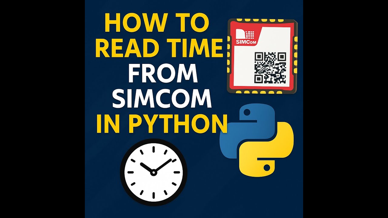 How to read SIMCom date and time information in python - Demo at the end