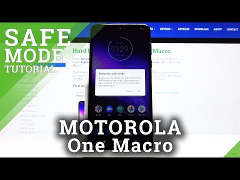 How to Activate Safe Mode in MOTOROLA One Macro – Open Safe Mode