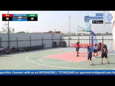 Part 2 - Deccan vs Ideal  Women's | NJ Basketball Academy Champions Cup 2020 - LIVE
