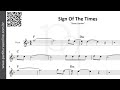Sign Of The Times ♪ Steve Horner | Partitura