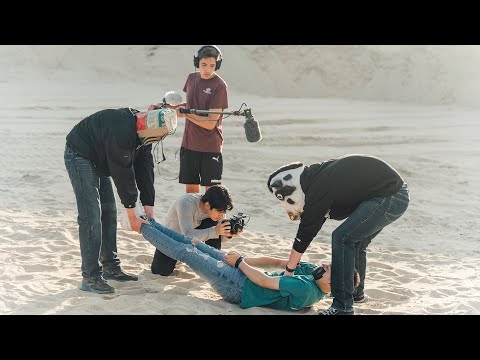 How I made a Movie in the Desert with a Famous Tiktoker | Ft. Lourd Asprec