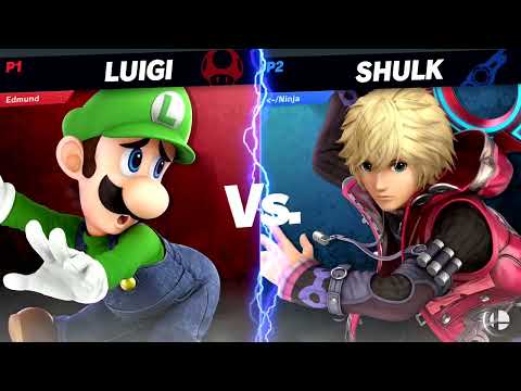 Edmund (Luigi) vs Uncivil Ninja (Shulk) Drair 105