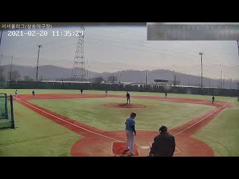 2021.02.20 10:00 서서울리그 (삼송야구장) Live Stream Baseball Game 사회인야구 (野球)