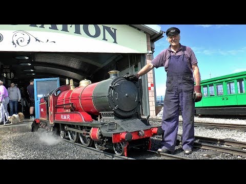 An exciting visit to The Rhyl Miniature Railway Sunday 23rd July 2017