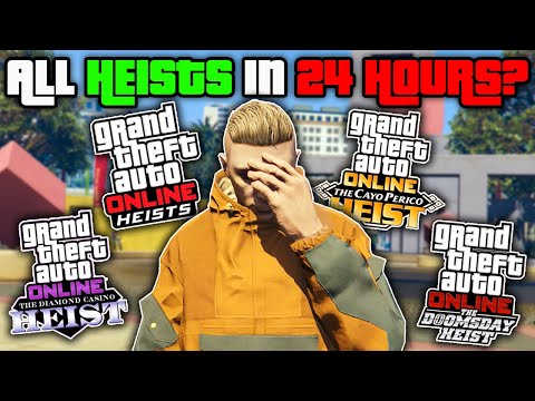 Can I Complete Every HEIST As A Level 1 In 24 Hours in GTA Online?