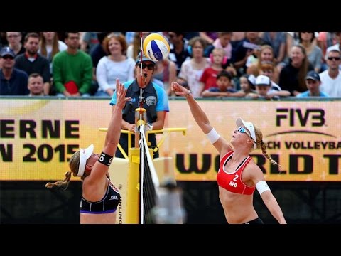 Borger/Buethe (GER) vs Meppelink/van Iersel (NED) - Women FIVB World Tour - Full Match 17.05.2015
