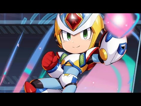 Megaman X Dive Offline: SD Second Armor X (Gameplay)