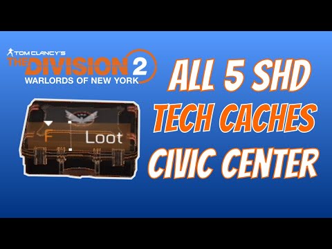 The Division 2 | Civic Center Shd Tech caches