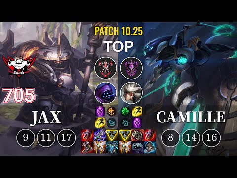 JDG 705 Jax vs Camille Top - KR Patch 10.25
