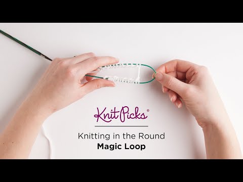 Knitting in the Round - Magic Loop How To