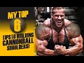 MY TOP 6 TIPS TO BUILDING CANNONBALL SHOULDERS!