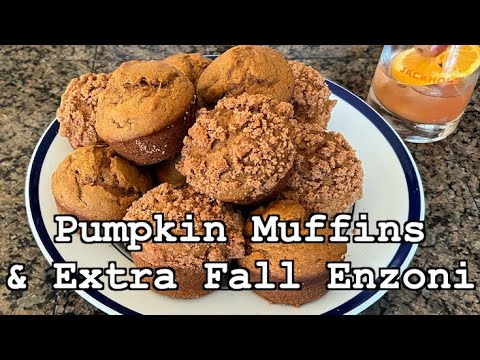 Pumpkin Muffins & Extra Fall Enzoni